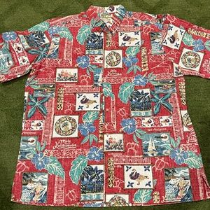 VTG Reyn Spooner Mele Kalikimaka 2006 Limited Christmas Hawaiian Shirt XXL
